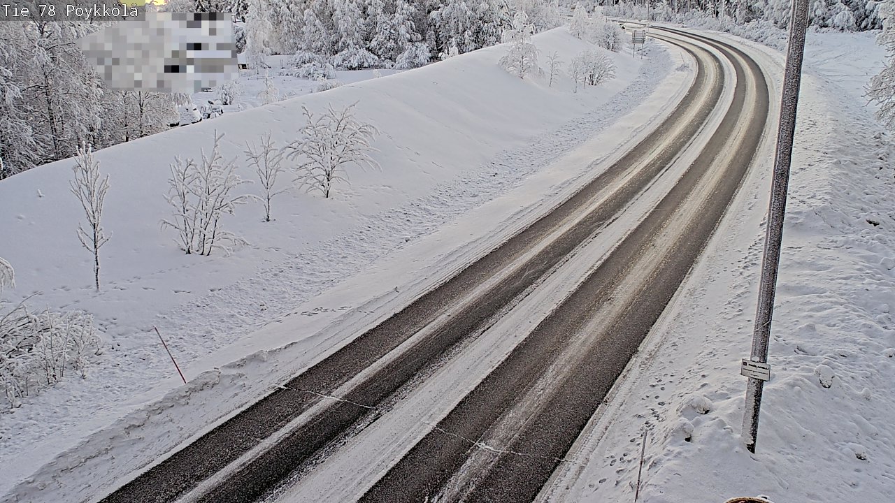Kelikamerat Kuva Tie 78 Rovaniemi, Pöykkölä, Rovaniemi, Lappi
