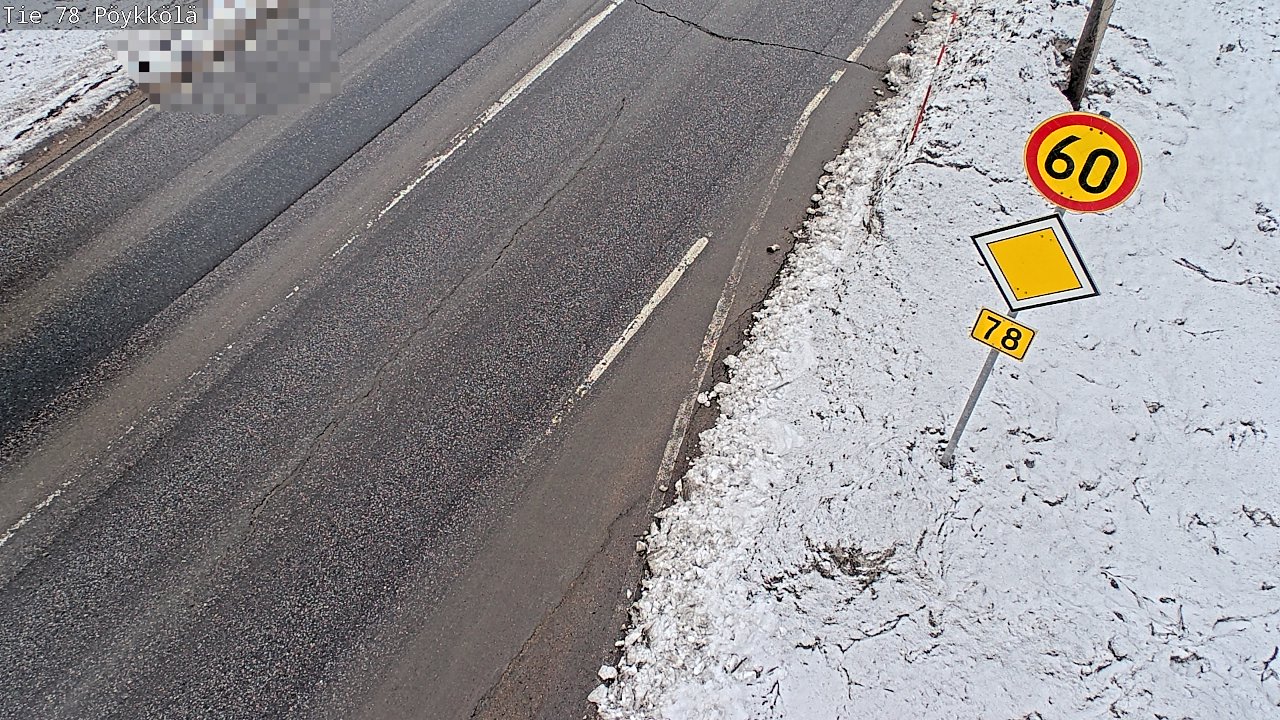 Kelikamerat Kuva Tie 78 Rovaniemi, Pöykkölä, Rovaniemi, Lappi