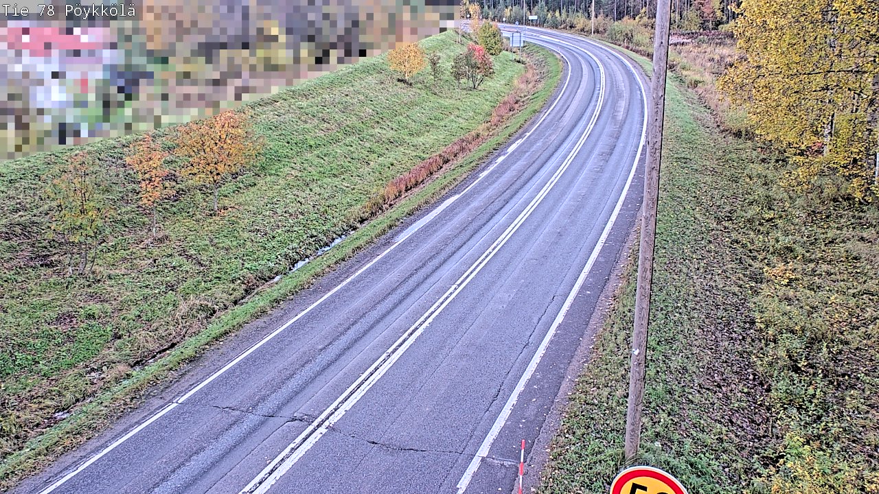 Kelikamerat Kuva Tie 78 Rovaniemi, Pöykkölä, Rovaniemi, Lappi