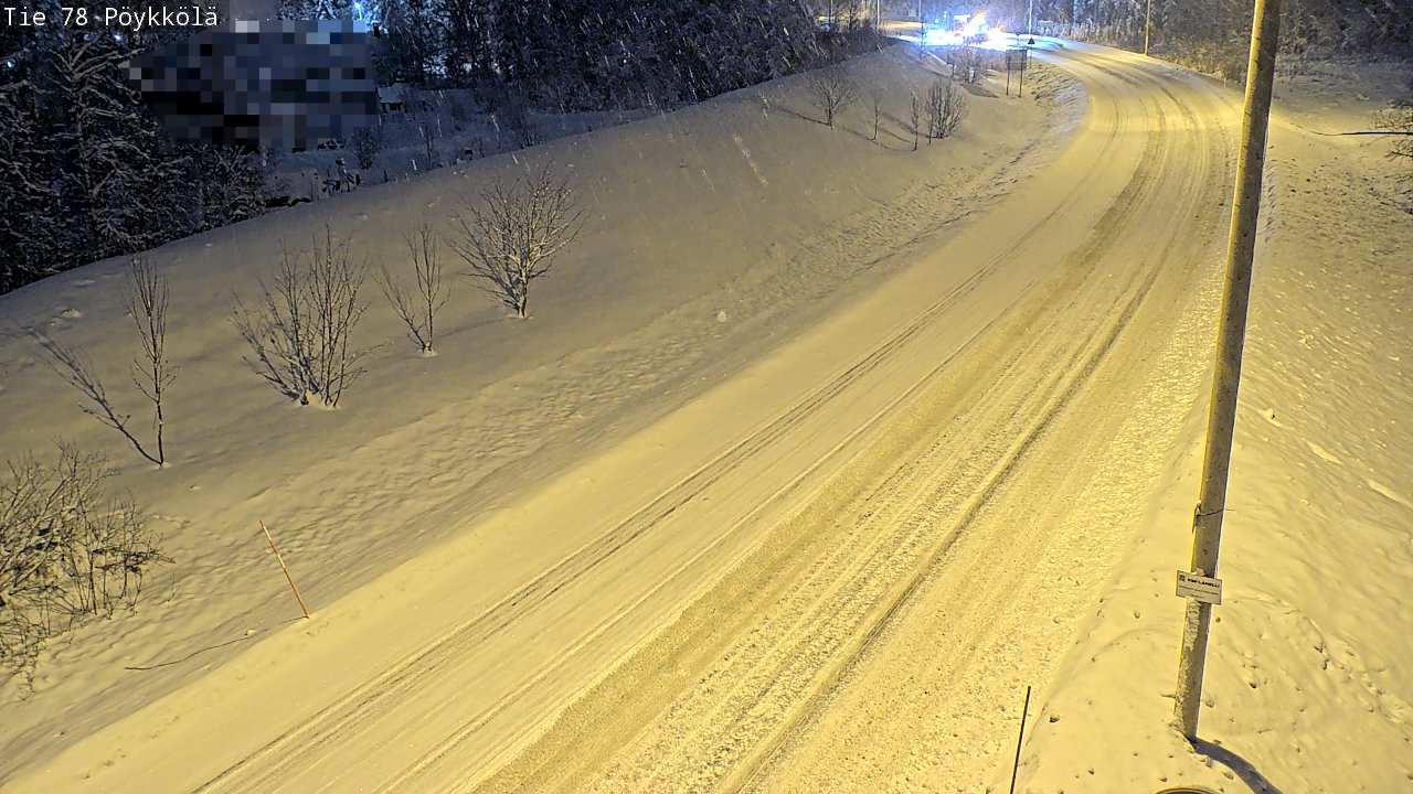 Kelikamerat Kuva Tie 78 Rovaniemi, Pöykkölä, Rovaniemi, Lappi