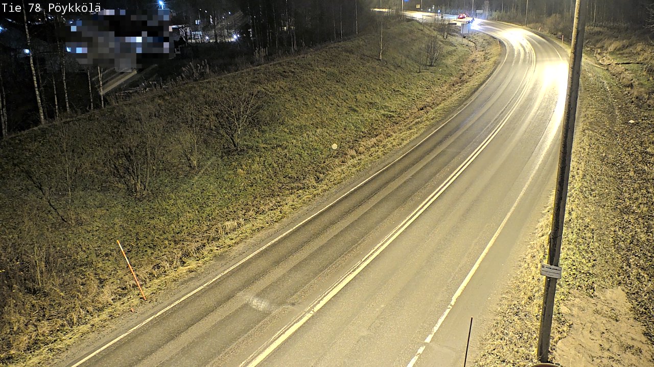 Kelikamerat Kuva Tie 78 Rovaniemi, Pöykkölä, Rovaniemi, Lappi