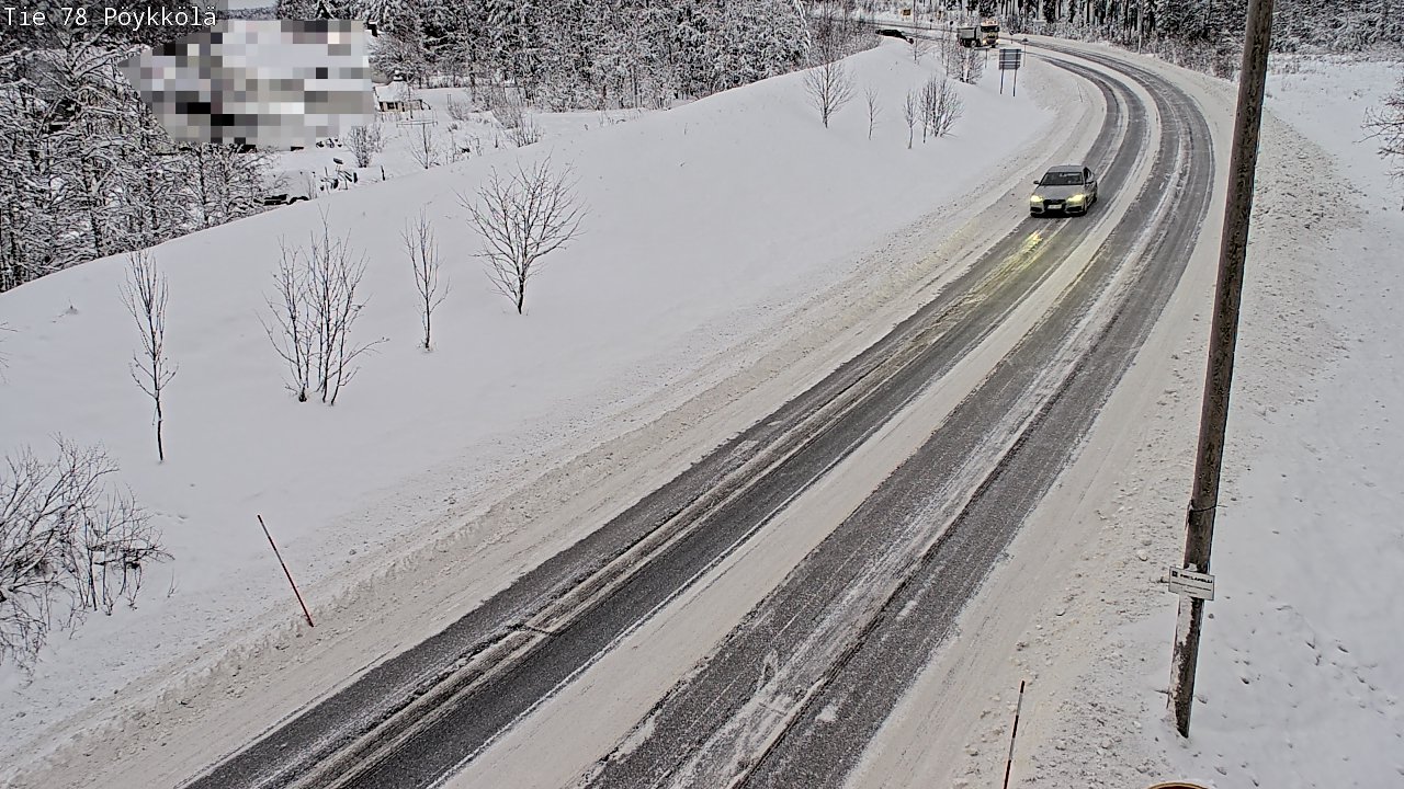 Kelikamerat Kuva Tie 78 Rovaniemi, Pöykkölä, Rovaniemi, Lappi