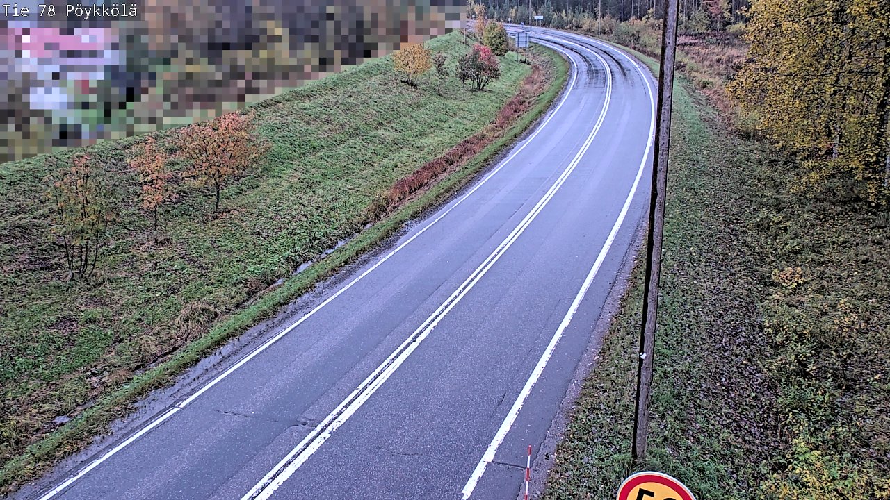 Kelikamerat Kuva Tie 78 Rovaniemi, Pöykkölä, Rovaniemi, Lappi