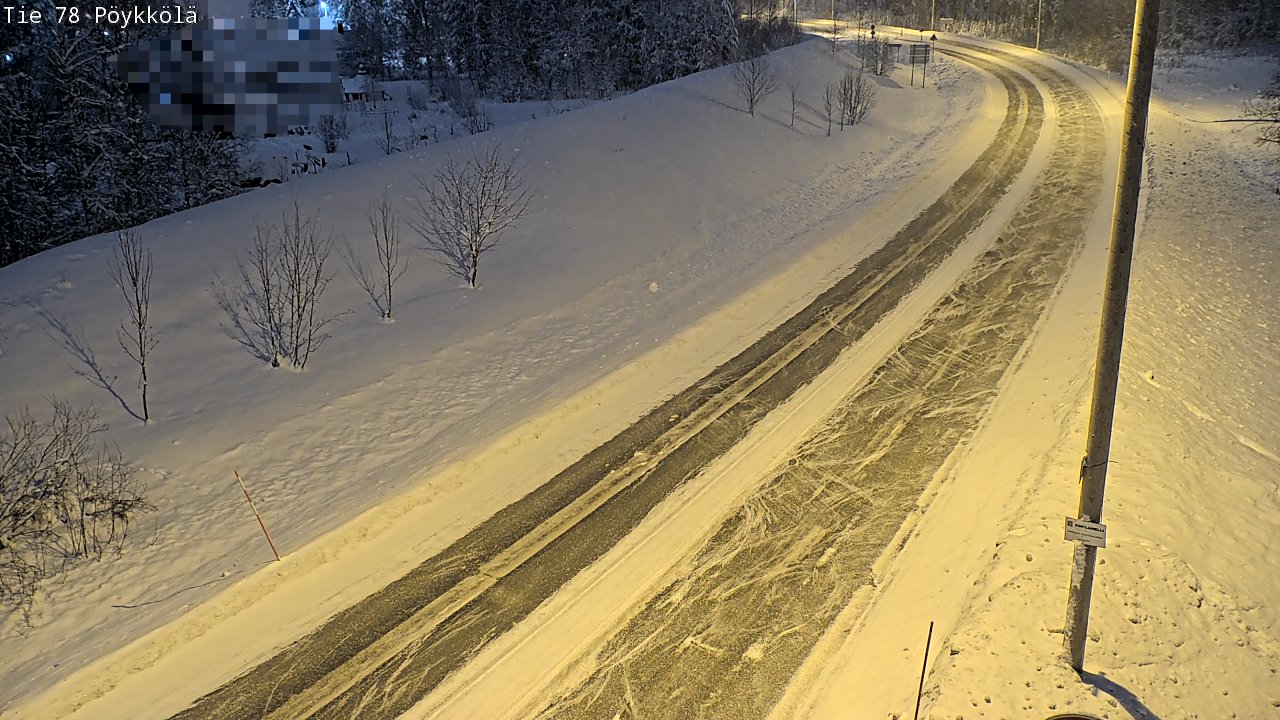Kelikamerat Kuva Tie 78 Rovaniemi, Pöykkölä, Rovaniemi, Lappi
