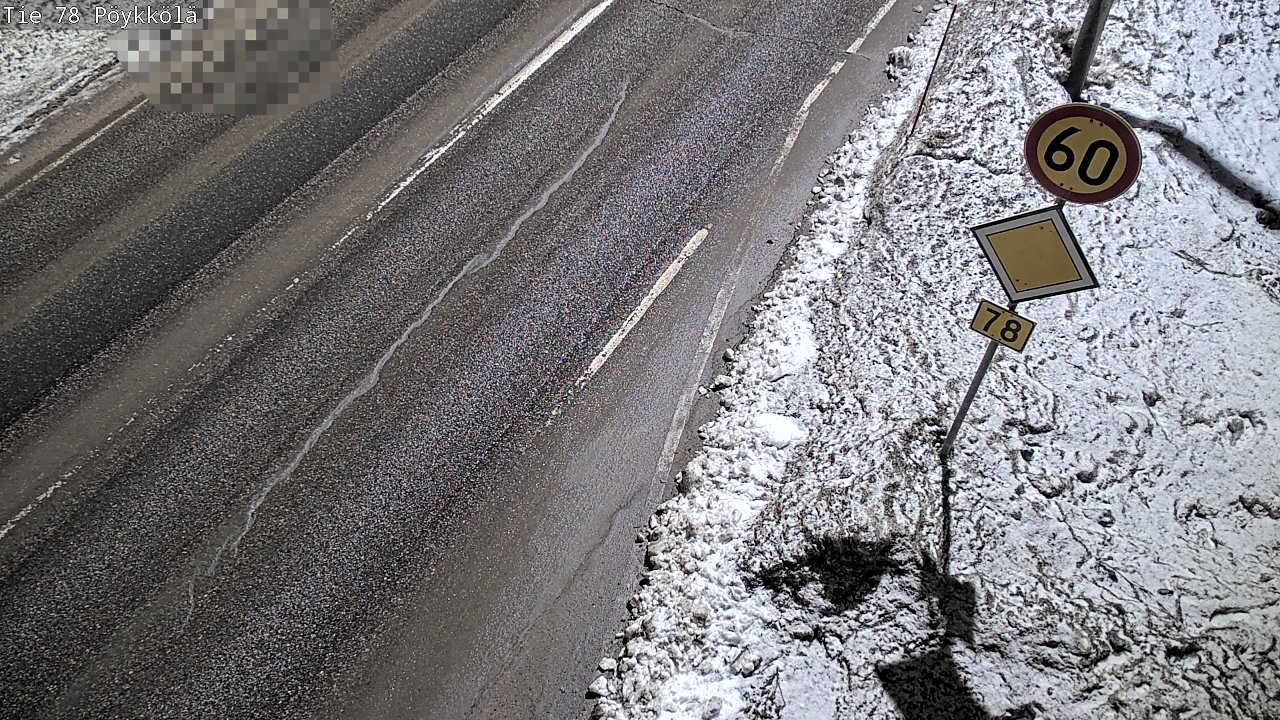 Kelikamerat Kuva Tie 78 Rovaniemi, Pöykkölä, Rovaniemi, Lappi