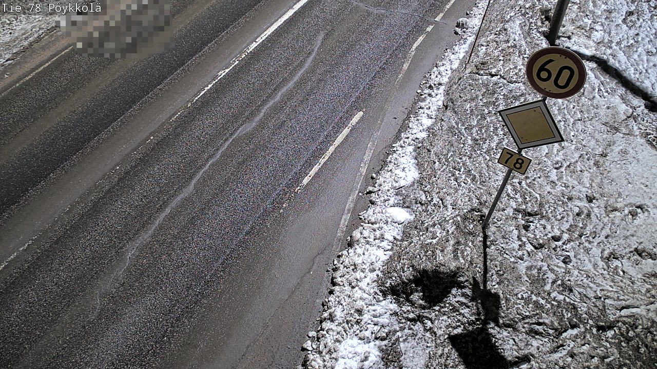 Kelikamerat Kuva Tie 78 Rovaniemi, Pöykkölä, Rovaniemi, Lappi