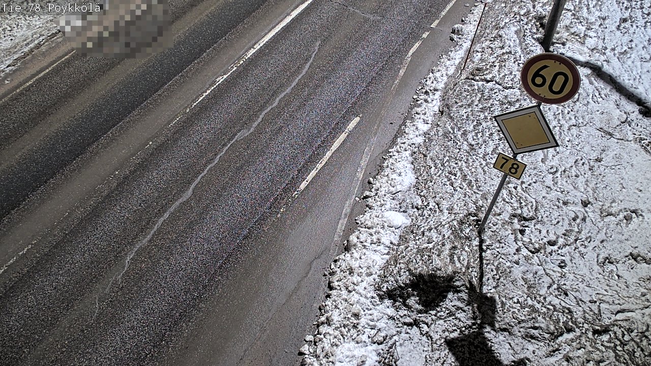 Kelikamerat Kuva Tie 78 Rovaniemi, Pöykkölä, Rovaniemi, Lappi