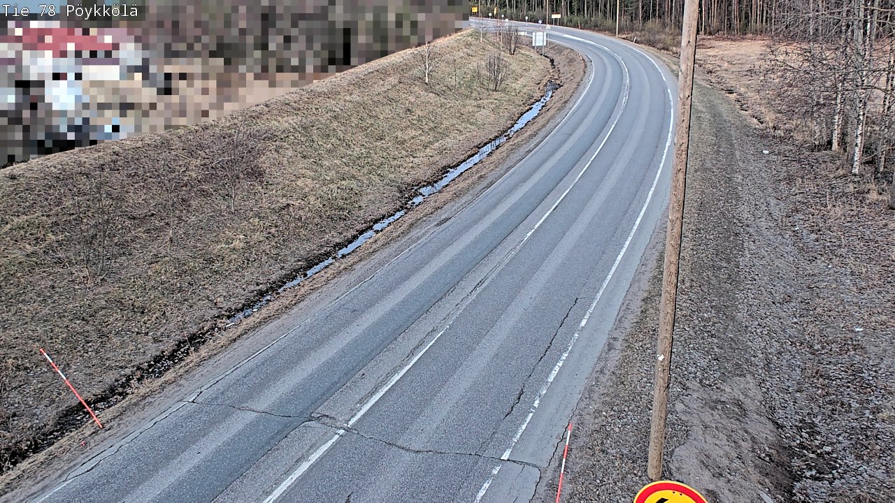 Kelikamerat Kuva Tie 78 Rovaniemi, Pöykkölä, Rovaniemi, Lappi