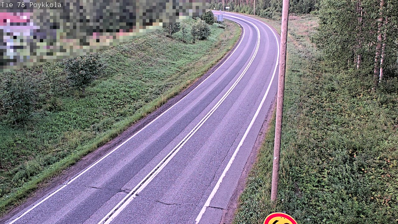 Kelikamerat Kuva Tie 78 Rovaniemi, Pöykkölä, Rovaniemi, Lappi