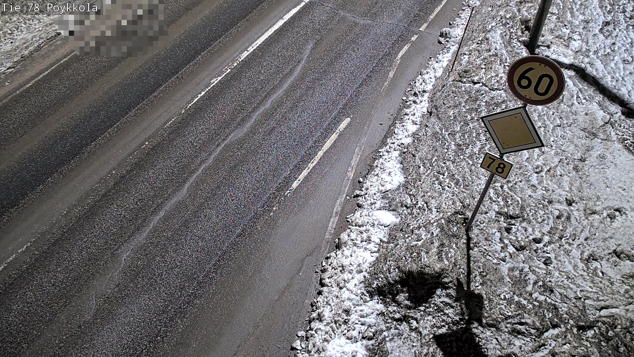 Kelikamerat Kuva Tie 78 Rovaniemi, Pöykkölä, Rovaniemi, Lappi