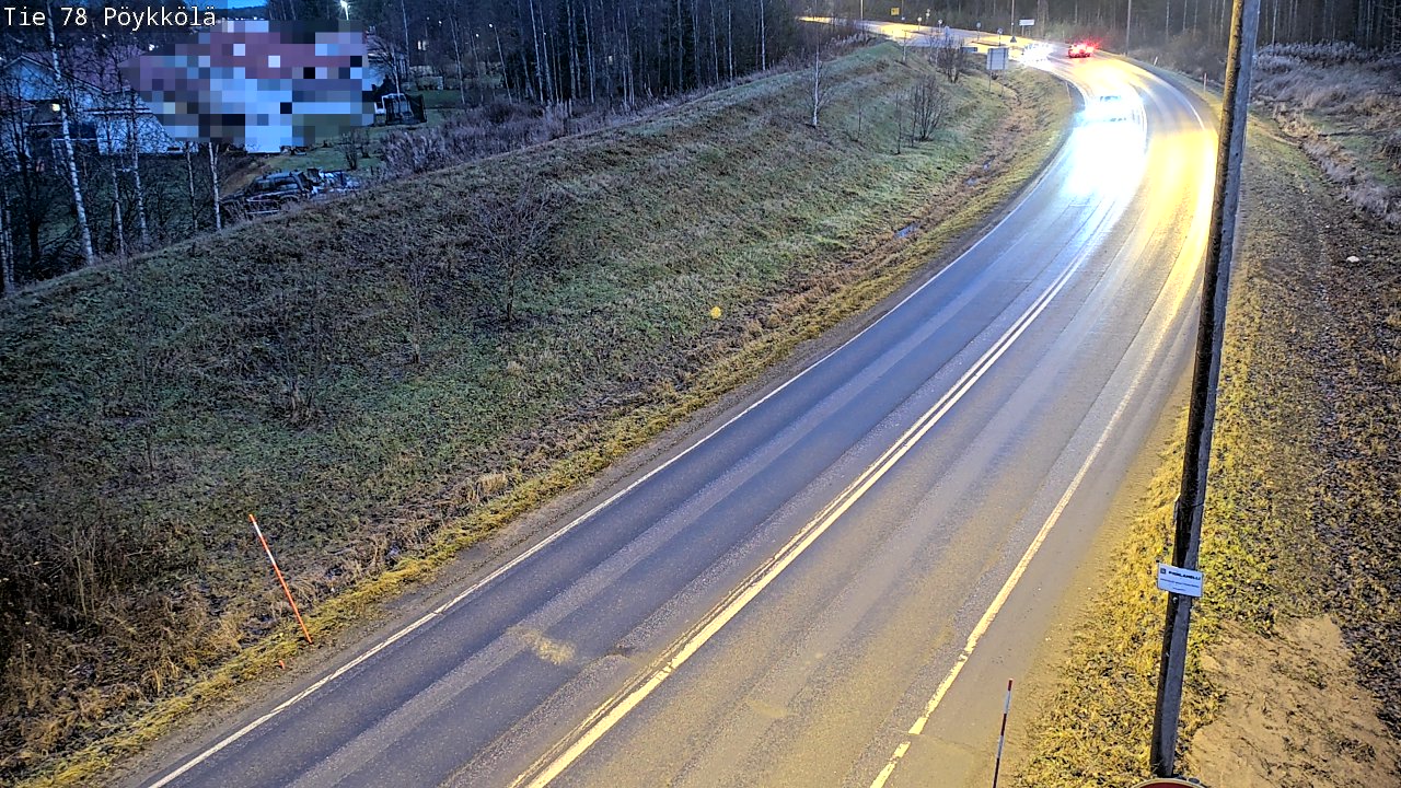 Kelikamerat Kuva Tie 78 Rovaniemi, Pöykkölä, Rovaniemi, Lappi