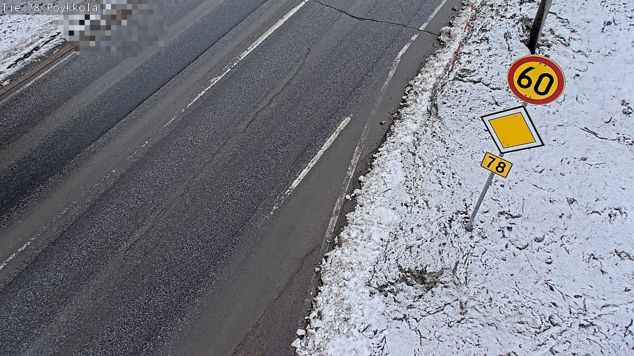 Kelikamerat Kuva Tie 78 Rovaniemi, Pöykkölä, Rovaniemi, Lappi