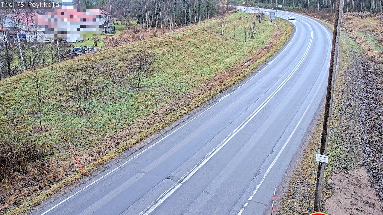 Kelikamerat Kuva Tie 78 Rovaniemi, Pöykkölä, Rovaniemi, Lappi