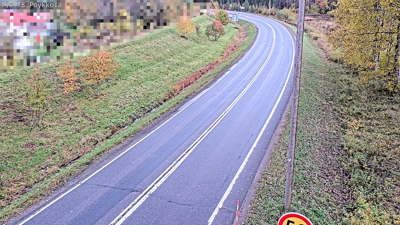 Kelikamerat Kuva Tie 78 Rovaniemi, Pöykkölä, Rovaniemi, Lappi