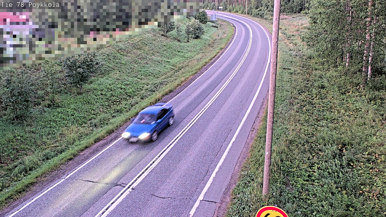 Kelikamerat Kuva Tie 78 Rovaniemi, Pöykkölä, Rovaniemi, Lappi