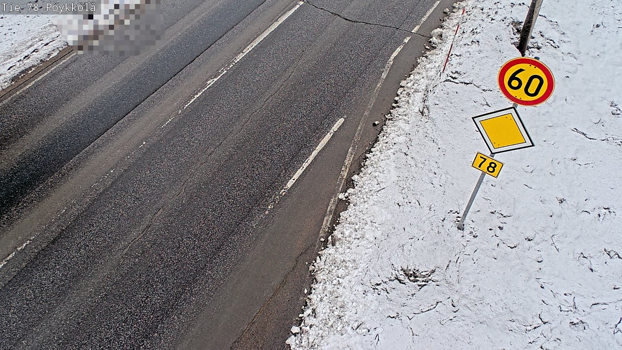 Kelikamerat Kuva Tie 78 Rovaniemi, Pöykkölä, Rovaniemi, Lappi