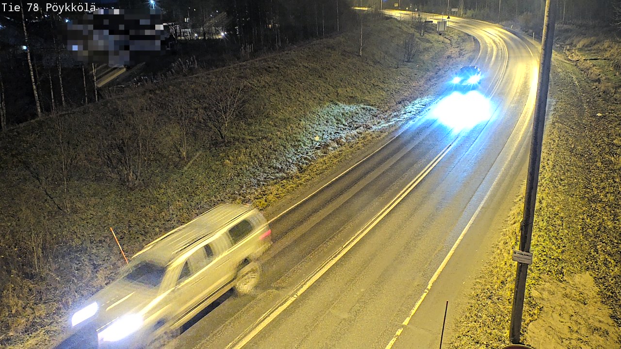 Kelikamerat Kuva Tie 78 Rovaniemi, Pöykkölä, Rovaniemi, Lappi