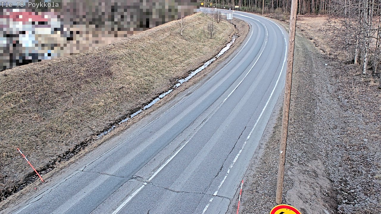 Kelikamerat Kuva Tie 78 Rovaniemi, Pöykkölä, Rovaniemi, Lappi