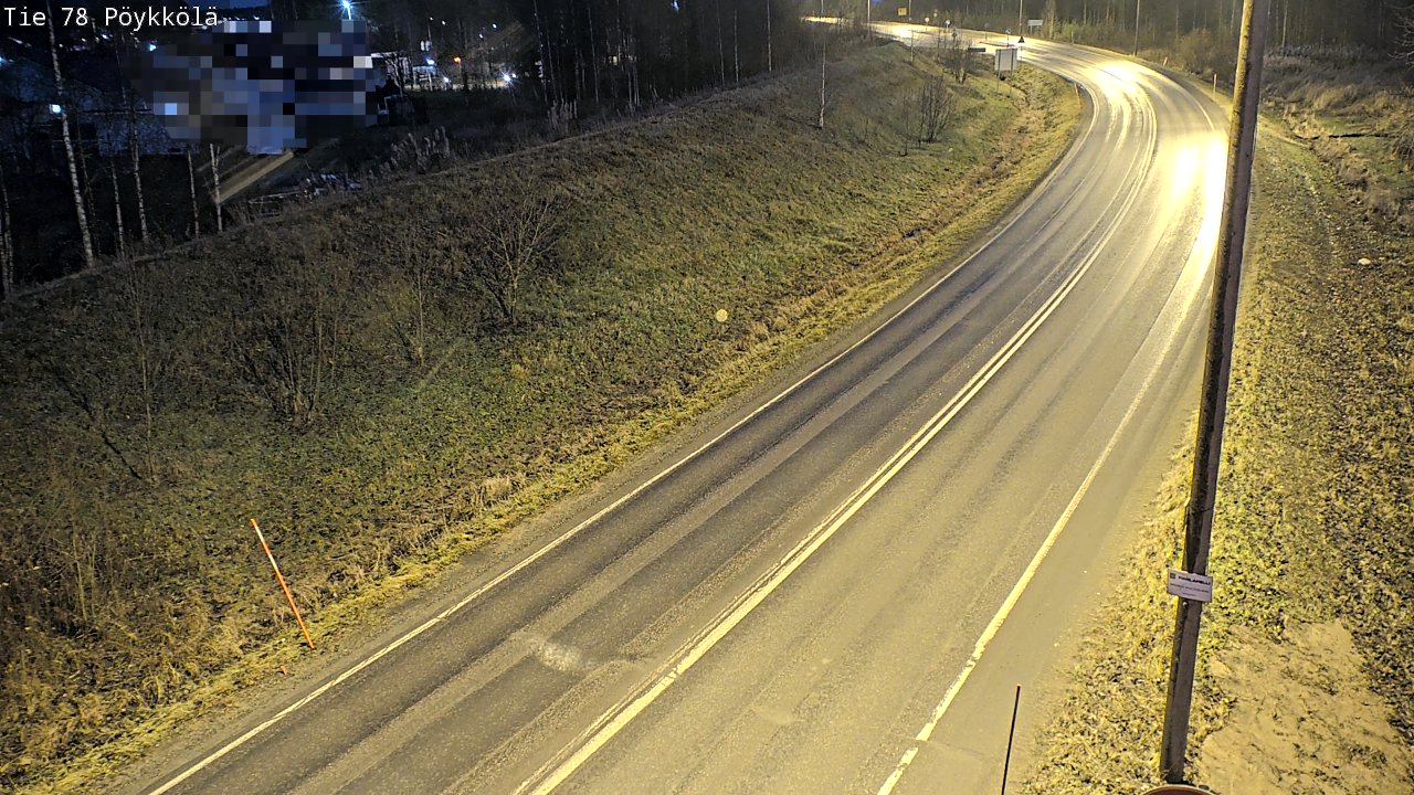 Kelikamerat Kuva Tie 78 Rovaniemi, Pöykkölä, Rovaniemi, Lappi