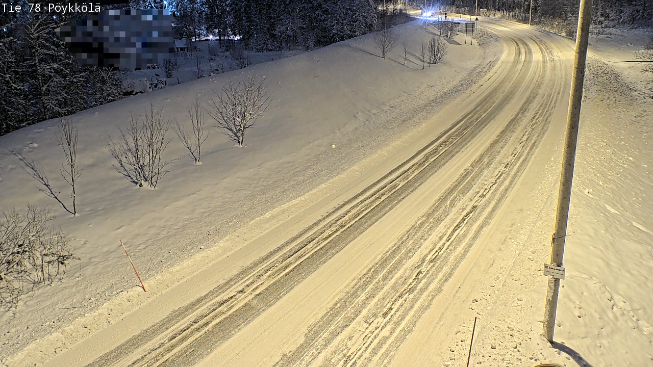 Kelikamerat Kuva Tie 78 Rovaniemi, Pöykkölä, Rovaniemi, Lappi