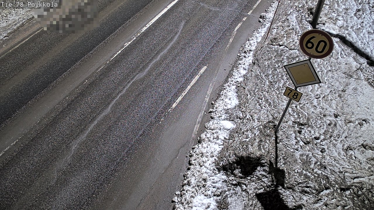 Kelikamerat Kuva Tie 78 Rovaniemi, Pöykkölä, Rovaniemi, Lappi