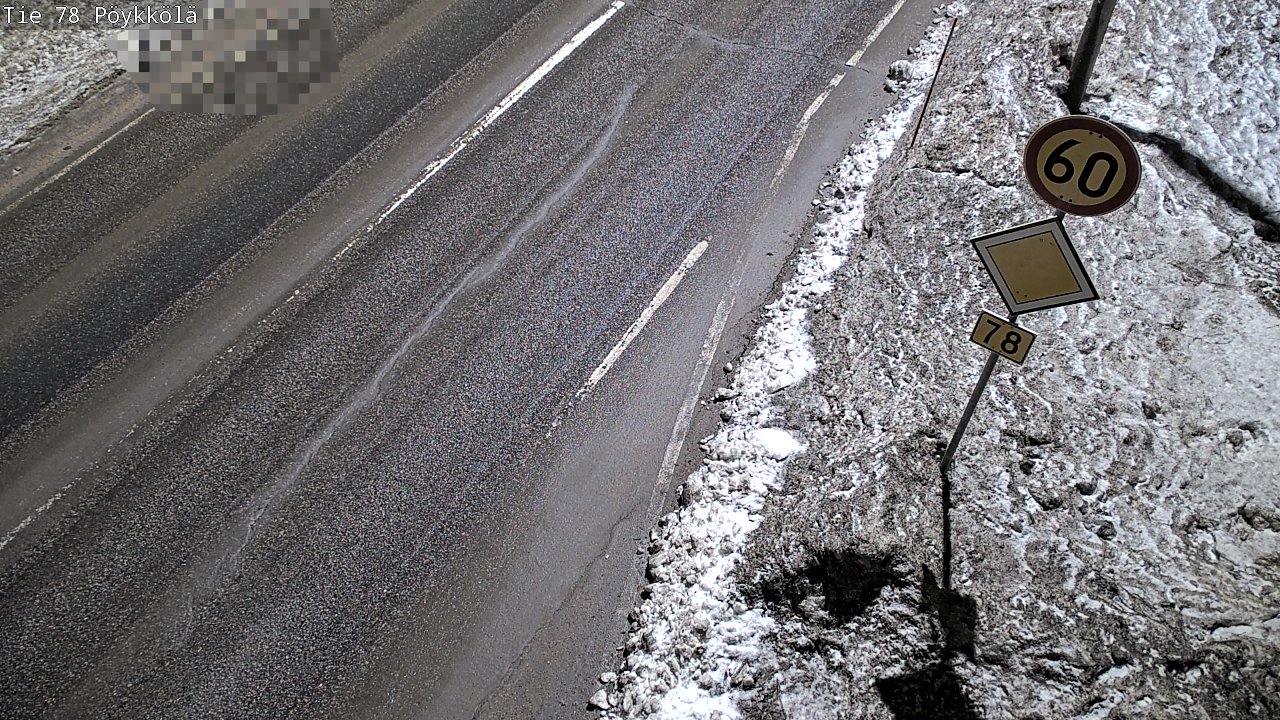 Kelikamerat Kuva Tie 78 Rovaniemi, Pöykkölä, Rovaniemi, Lappi