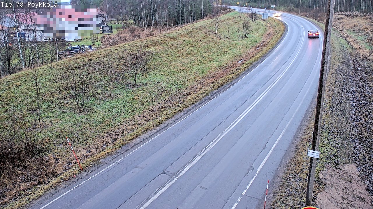 Kelikamerat Kuva Tie 78 Rovaniemi, Pöykkölä, Rovaniemi, Lappi