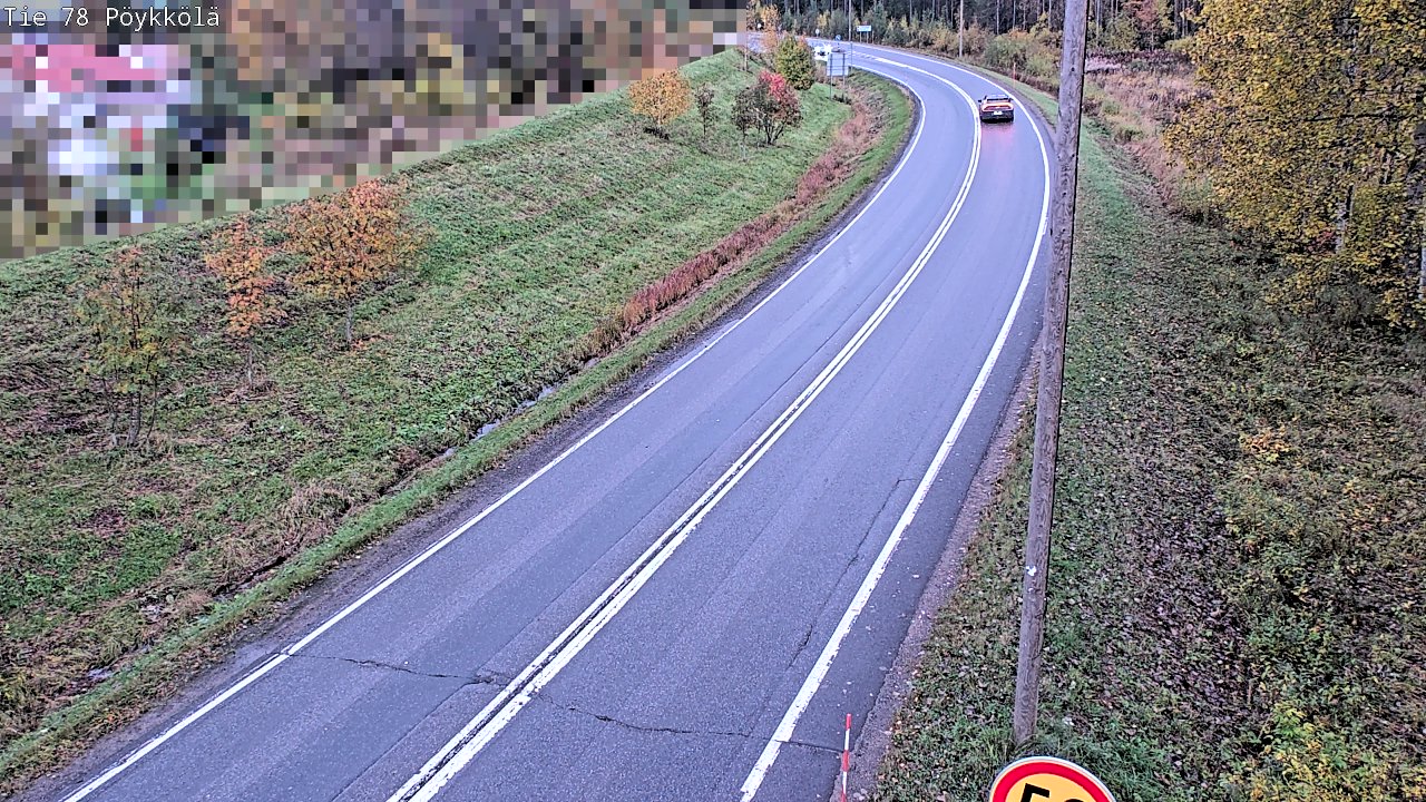 Kelikamerat Kuva Tie 78 Rovaniemi, Pöykkölä, Rovaniemi, Lappi