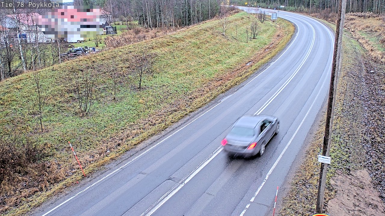Kelikamerat Kuva Tie 78 Rovaniemi, Pöykkölä, Rovaniemi, Lappi