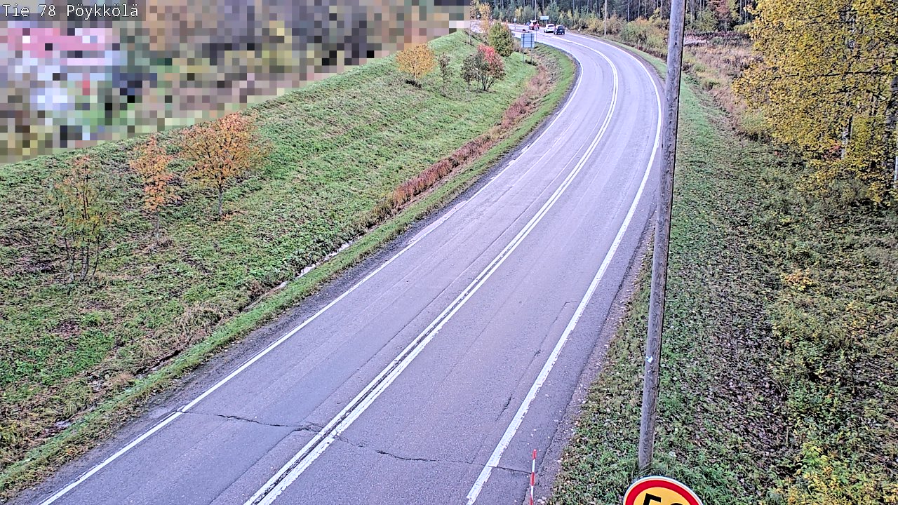 Kelikamerat Kuva Tie 78 Rovaniemi, Pöykkölä, Rovaniemi, Lappi