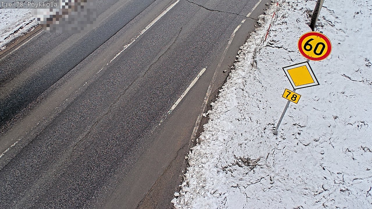 Kelikamerat Kuva Tie 78 Rovaniemi, Pöykkölä, Rovaniemi, Lappi