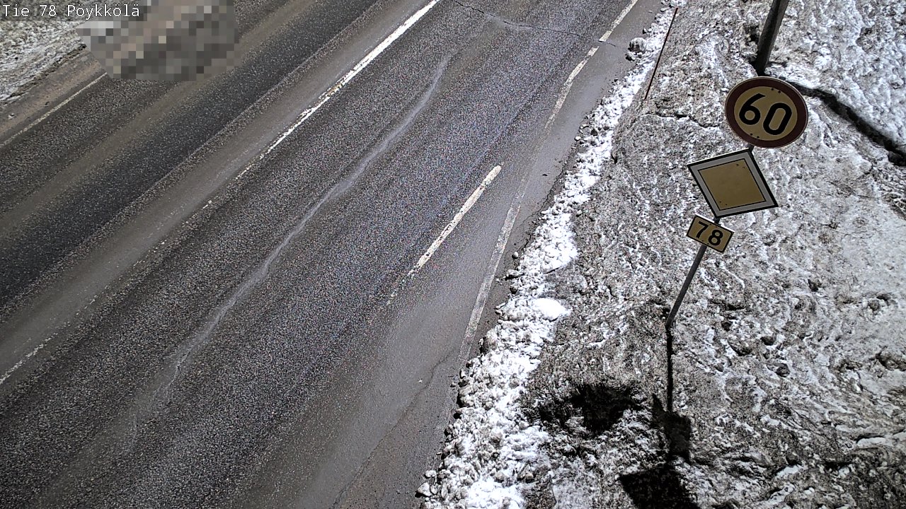 Kelikamerat Kuva Tie 78 Rovaniemi, Pöykkölä, Rovaniemi, Lappi