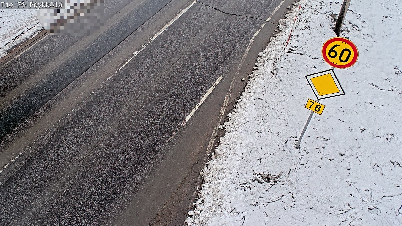 Kelikamerat Kuva Tie 78 Rovaniemi, Pöykkölä, Rovaniemi, Lappi