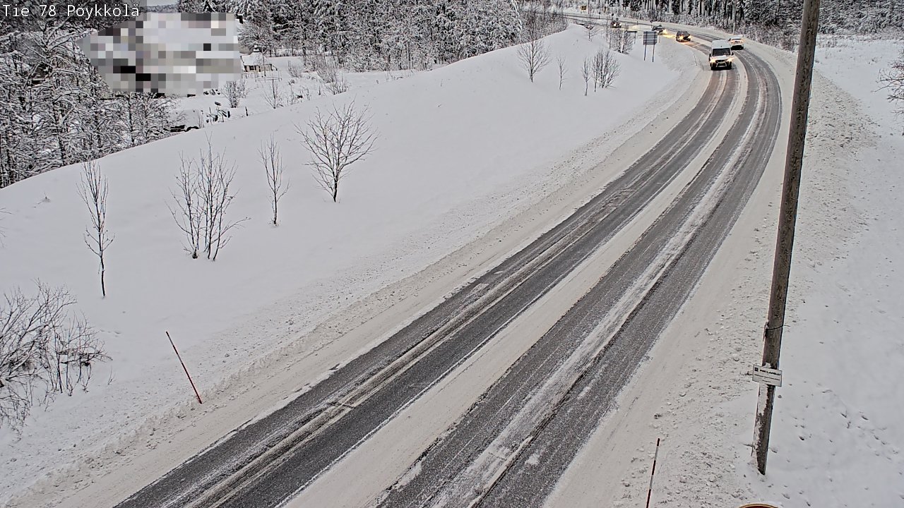 Kelikamerat Kuva Tie 78 Rovaniemi, Pöykkölä, Rovaniemi, Lappi