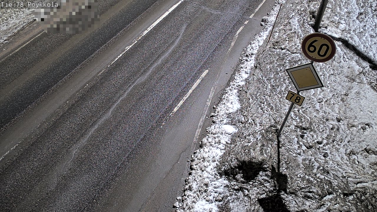 Kelikamerat Kuva Tie 78 Rovaniemi, Pöykkölä, Rovaniemi, Lappi