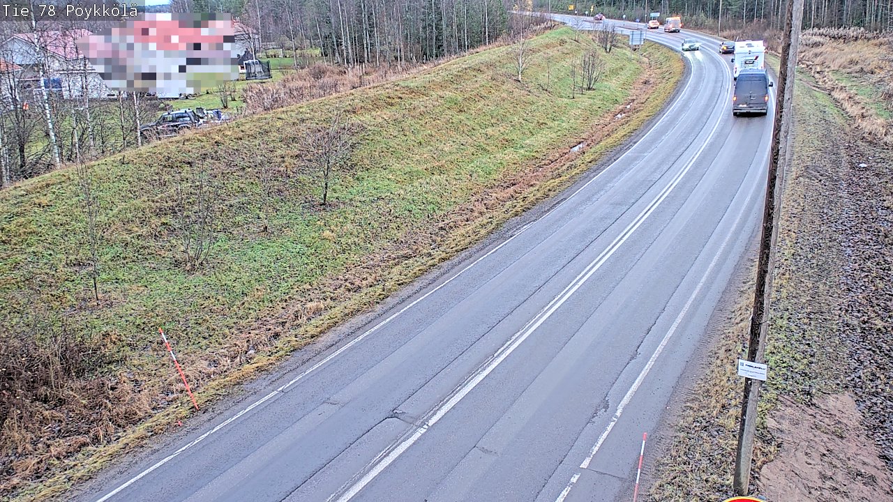 Kelikamerat Kuva Tie 78 Rovaniemi, Pöykkölä, Rovaniemi, Lappi