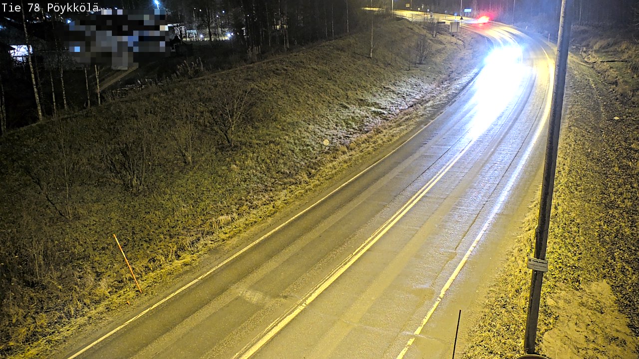 Kelikamerat Kuva Tie 78 Rovaniemi, Pöykkölä, Rovaniemi, Lappi