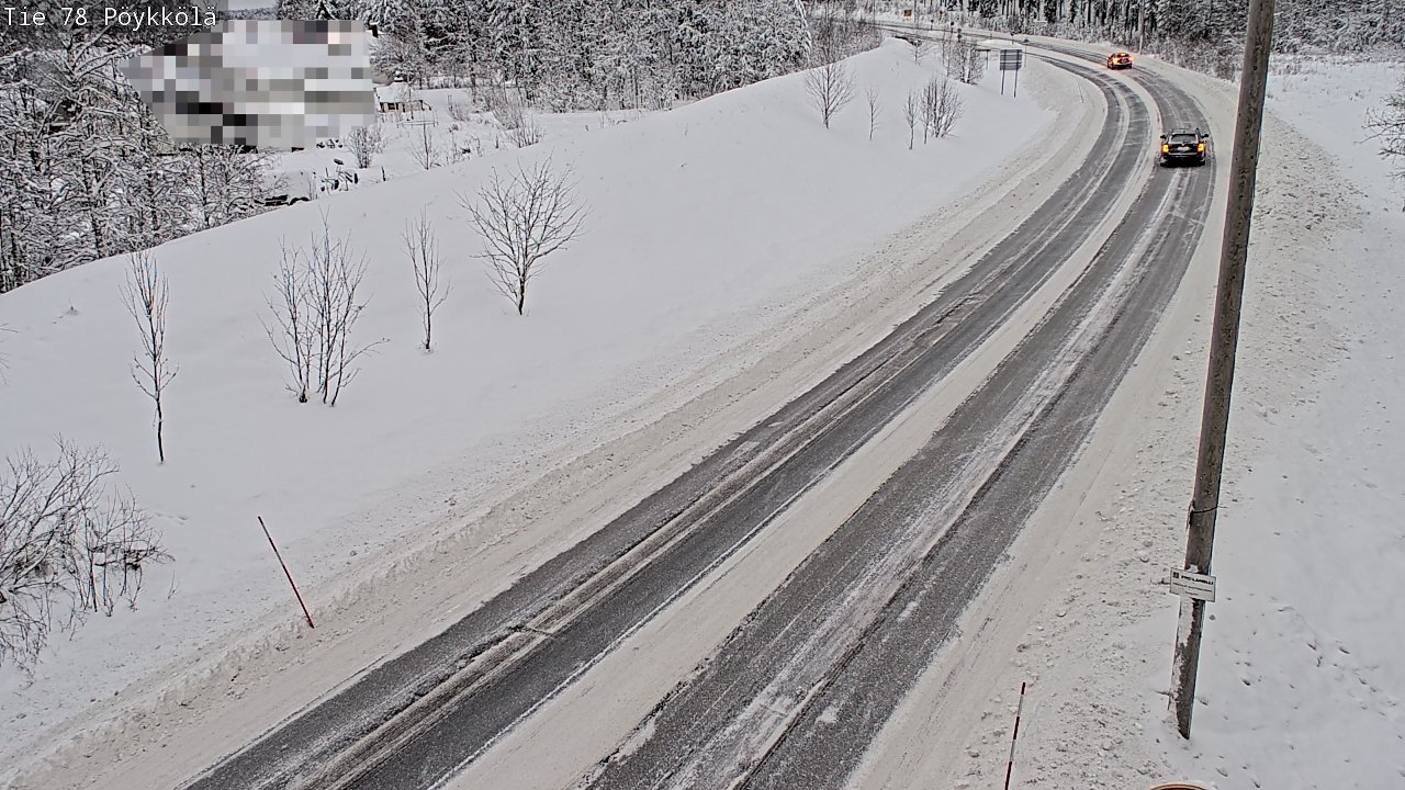 Kelikamerat Kuva Tie 78 Rovaniemi, Pöykkölä, Rovaniemi, Lappi