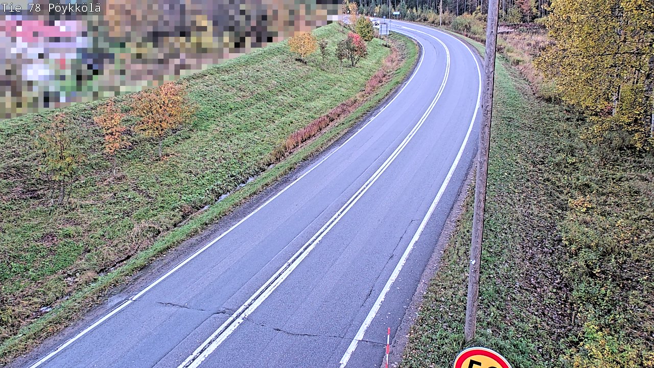 Kelikamerat Kuva Tie 78 Rovaniemi, Pöykkölä, Rovaniemi, Lappi