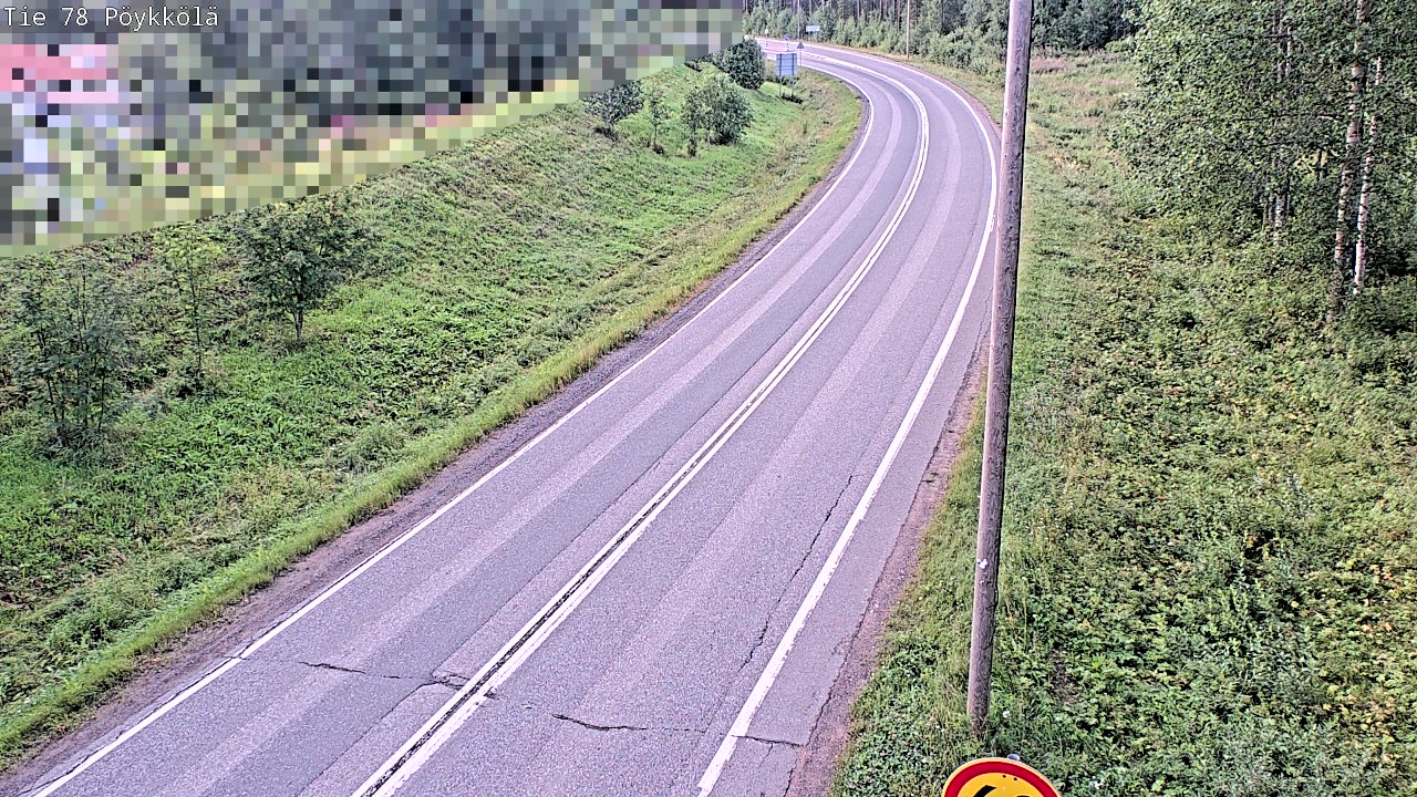 Kelikamerat Kuva Tie 78 Rovaniemi, Pöykkölä, Rovaniemi, Lappi