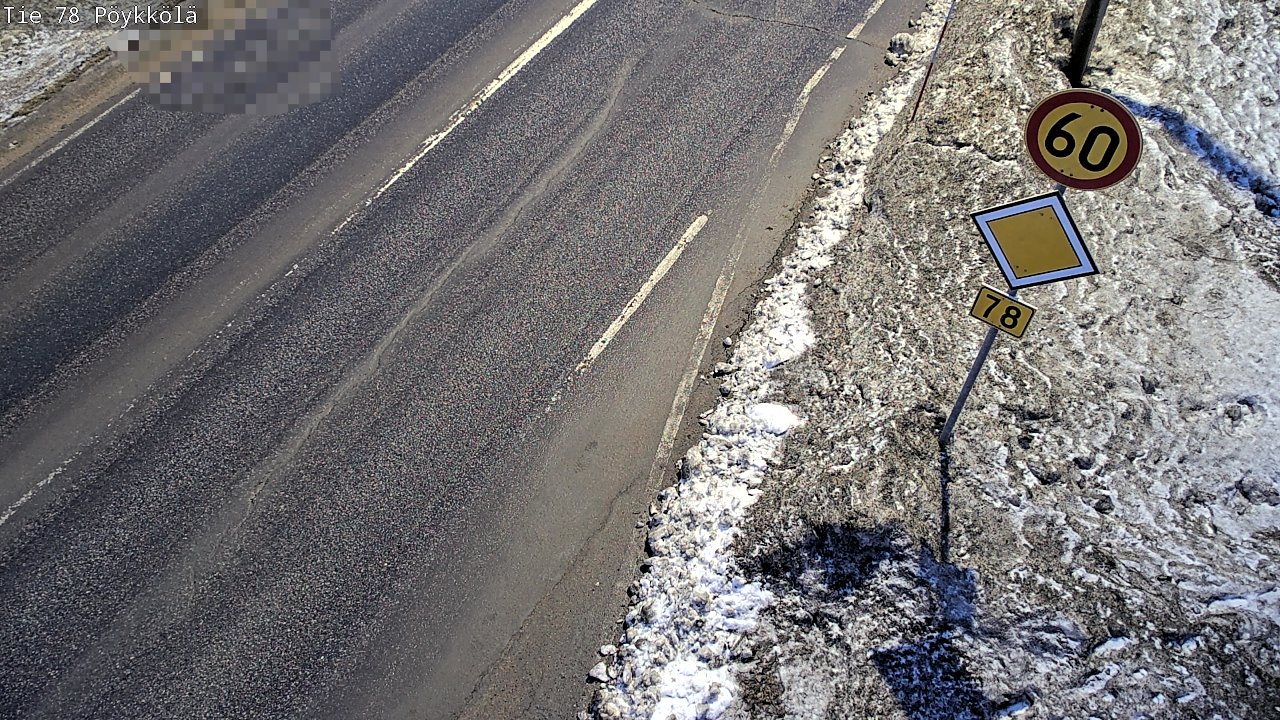 Kelikamerat Kuva Tie 78 Rovaniemi, Pöykkölä, Rovaniemi, Lappi