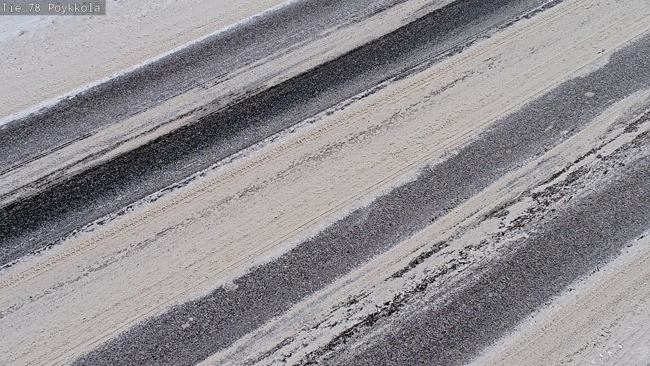 Weather Camera Image Väg 78 Rovaniemi, Pöykkölä, Rovaniemi, Lappi