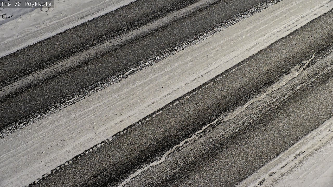 Kelikamerat Kuva Tie 78 Rovaniemi, Pöykkölä, Rovaniemi, Lappi