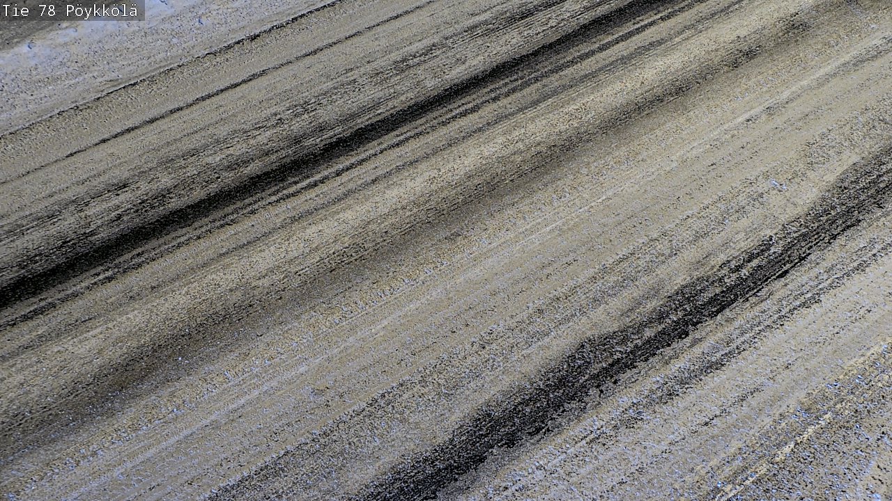 Weather Camera Image Väg 78 Rovaniemi, Pöykkölä, Rovaniemi, Lappi