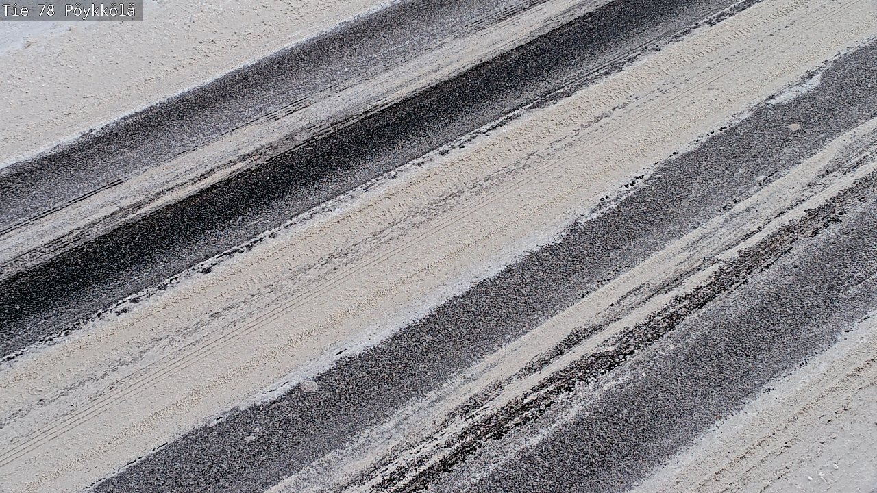 Weather Camera Image Väg 78 Rovaniemi, Pöykkölä, Rovaniemi, Lappi