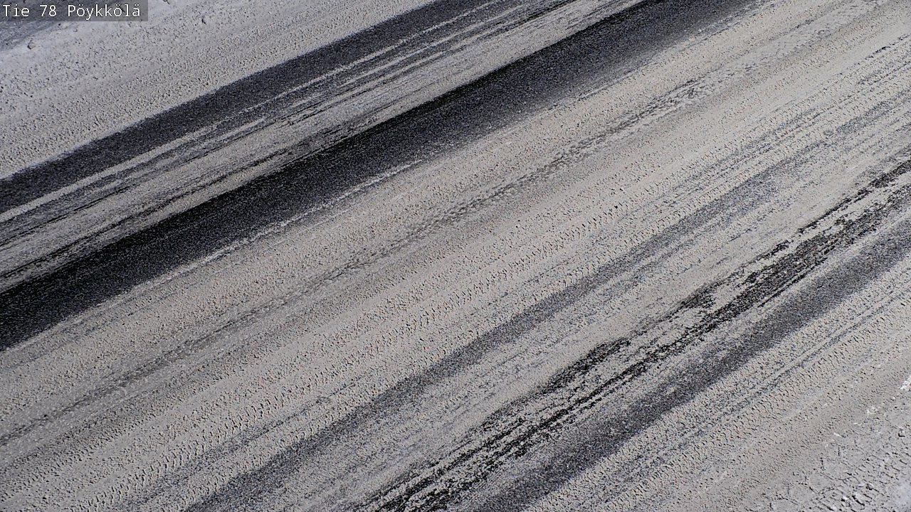 Weather Camera Image Väg 78 Rovaniemi, Pöykkölä, Rovaniemi, Lappi