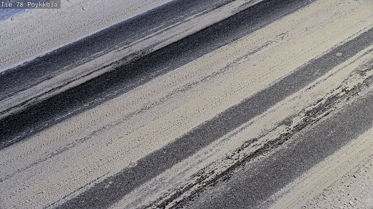 Weather Camera Image Väg 78 Rovaniemi, Pöykkölä, Rovaniemi, Lappi