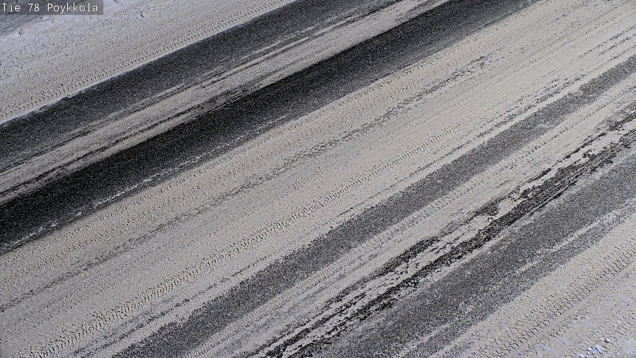 Weather Camera Image Väg 78 Rovaniemi, Pöykkölä, Rovaniemi, Lappi