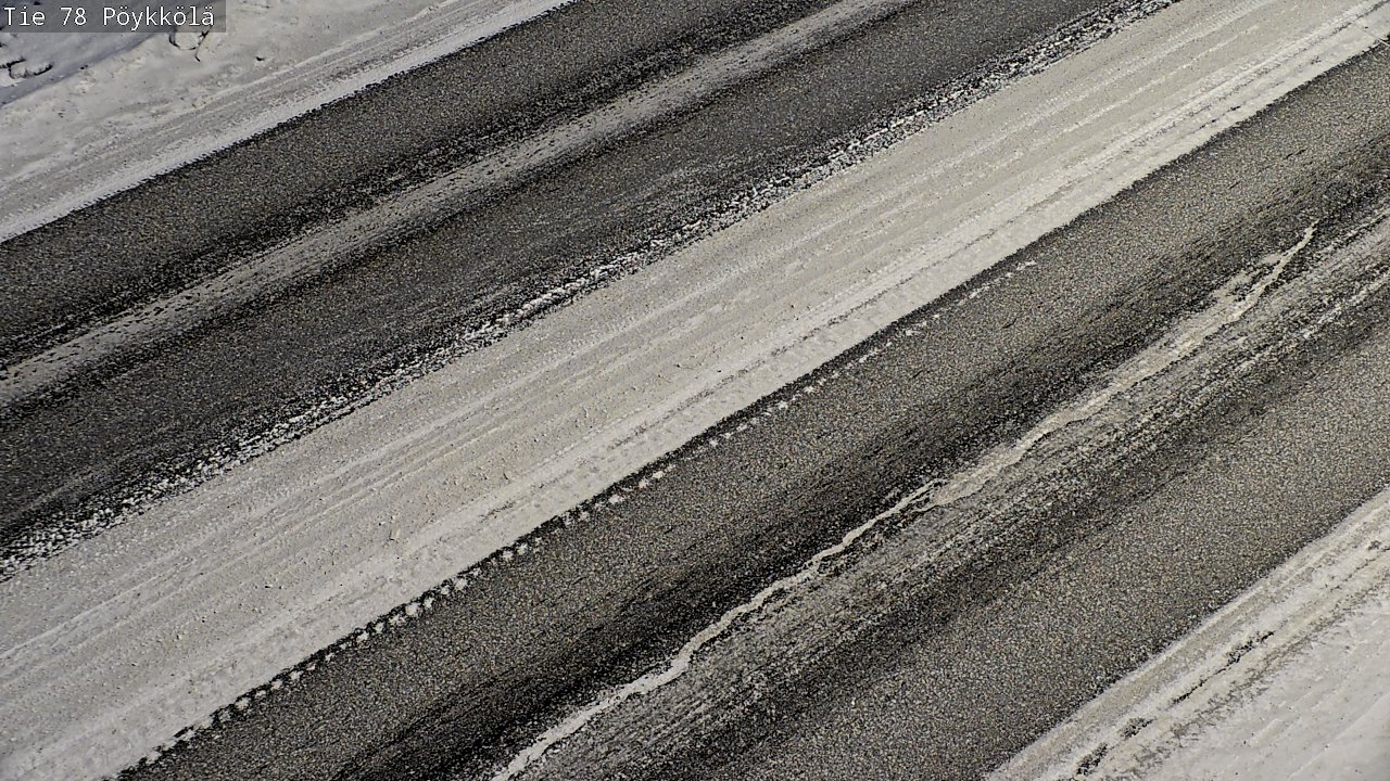 Kelikamerat Kuva Tie 78 Rovaniemi, Pöykkölä, Rovaniemi, Lappi