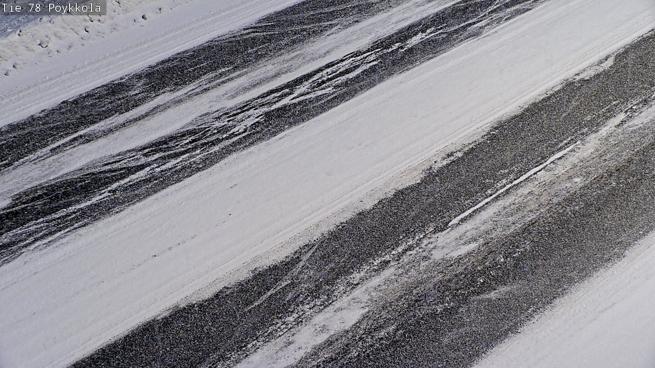 Weather Camera Image Väg 78 Rovaniemi, Pöykkölä, Rovaniemi, Lappi